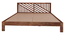 Amaze Queen Bed Without Storage Teak (Teak Finish, Queen Bed Size) by Urban Ladder - - 