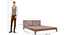 Amaze Queen Bed Without Storage Teak (Teak Finish, Queen Bed Size) by Urban Ladder - Dimension - 956440