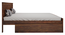Weave King Side Drawer Storage Bed-Teak (Teak Finish, Queen Bed Size, Drawer Storage Type) by Urban Ladder - - 