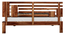 Aelinia Queen Side without Storage Bed Teak (Walnut Finish, Queen Bed Size) by Urban Ladder - - 