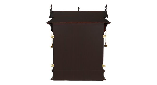 suhani engineered wood prayer unit in mahagony finish (Mahagony Finish) by Urban Ladder - - 
