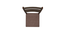 Seattle Starter Dining Set 1+6 (Rubberwood, Dark Cappuccino Finish) (Dark Cappuccino Finish) by Urban Ladder - - 956691