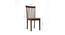 Houston 6 Seater Dining Set with 1 Bench and 4 Chairs (Rubberwood, Dark Cappuccino Finish) (Dark Cappuccino Finish) by Urban Ladder - Dimension - 956715