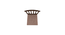 Houston 6 Seater Dining Set with 1 Bench and 4 Chairs (Rubberwood, Dark Cappuccino Finish) (Dark Cappuccino Finish) by Urban Ladder - - 956728