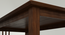 Monterey 6 Seater Dining Set with 6 Chairs (Rubberwood, Dark Cappuccino Finish) (Dark Cappuccino Finish) by Urban Ladder - - 956773