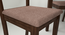 Dallas 6 Seater Dining Set with 1 Bench and 4 Chairs (Rubberwood, Dark Cappuccino Finish) (Dark Cappuccino Finish) by Urban Ladder - - 956786