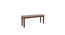 Dallas 6 Seater Dining Set with 1 Bench and 4 Chairs (Rubberwood, Dark Cappuccino Finish) (Dark Cappuccino Finish) by Urban Ladder - Dimension - 956796