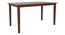Dallas 6 Seater Dining Set with 1 Bench and 4 Chairs (Rubberwood, Dark Cappuccino Finish) (Dark Cappuccino Finish) by Urban Ladder - - 956801