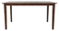 Dallas 6 Seater Dining Set with 1 Bench and 4 Chairs (Rubberwood, Dark Cappuccino Finish) (Dark Cappuccino Finish) by Urban Ladder - - 956804