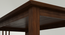 Dallas 6 Seater Dining Set with 6 Chairs (Rubberwood, Dark Cappuccino Finish) (Dark Cappuccino Finish) by Urban Ladder - - 956811