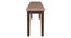Dallas 6 Seater Dining Set with 1 Bench and 4 Chairs (Rubberwood, Dark Cappuccino Finish) (Dark Cappuccino Finish) by Urban Ladder - - 956812