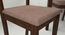 Dallas 6 Seater Dining Set with 6 Chairs (Rubberwood, Dark Cappuccino Finish) (Dark Cappuccino Finish) by Urban Ladder - - 956815