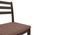 Seattle Starter Dining Set 1+4 (Rubberwood, Dark Cappuccino Finish) (Brown, Dark Cappuccino Finish) by Urban Ladder - - 956841