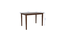 Houston 4 Seater Dining Set with 1 Bench and 2 Chairs (Rubberwood, Dark Cappuccino Finish) (Brown, Dark Cappuccino Finish) by Urban Ladder - Dimension - 956867