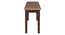 Houston 4 Seater Dining Set with 1 Bench and 2 Chairs (Rubberwood, Dark Cappuccino Finish) (Brown, Dark Cappuccino Finish) by Urban Ladder - - 956881
