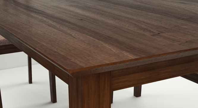 Monterey 4 Seater Dining Set with 1 Bench and 2 Chairs (Rubberwood, Dark Cappuccino Finish) (Brown, Dark Cappuccino Finish) by Urban Ladder - - 956925