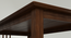 Dallas 4 Seater Dining Set with 1 Bench and 2 Chairs (Rubberwood, Dark Cappuccino Finish) (Brown, Dark Cappuccino Finish) by Urban Ladder - - 956953