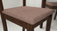 Dallas 4 Seater Dining Set with 1 Bench and 2 Chairs (Rubberwood, Dark Cappuccino Finish) (Brown, Dark Cappuccino Finish) by Urban Ladder - - 956957