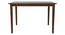 Dallas 4 Seater Dining Set with 1 Bench and 2 Chairs (Rubberwood, Dark Cappuccino Finish) (Brown, Dark Cappuccino Finish) by Urban Ladder - - 956963