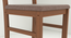 Seattle Starter Dining Set 1+4 (Rubberwood, Antique Oak Finish) (Brown, Antique Oak Finish) by Urban Ladder - - 956969