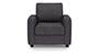 Apollo Sofa Set (Steel, Fabric Sofa Material, Compact Sofa Size, Firm Cushion Type, Regular Sofa Type, Individual 1 Seater Sofa Component) by Urban Ladder