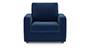Apollo Sofa Set (Cobalt, Fabric Sofa Material, Regular Sofa Size, Firm Cushion Type, Regular Sofa Type, Individual 1 Seater Sofa Component, Regular Back Type, Regular Back Height) by Urban Ladder - - 95984