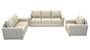 Apollo Sofa Set (Pearl, Fabric Sofa Material, Regular Sofa Size, Firm Cushion Type, Regular Sofa Type, Master Sofa Component) by Urban Ladder