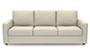 Apollo Sofa Set (Pearl, Fabric Sofa Material, Regular Sofa Size, Firm Cushion Type, Regular Sofa Type, Individual 3 Seater Sofa Component) by Urban Ladder