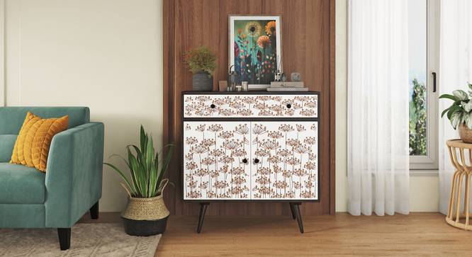 Fleur Sideboard (Walnut Finish) by Urban Ladder - - 