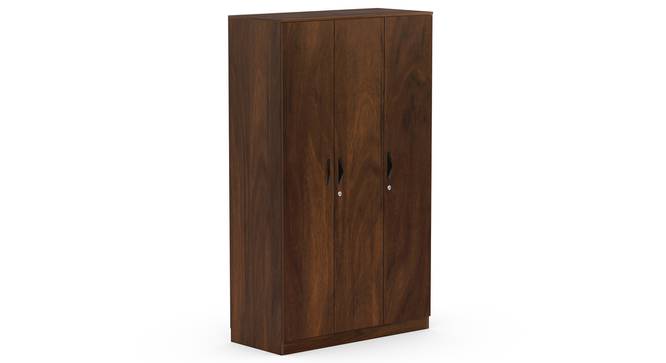 Maltein Engineered Wood 3 Door Wardrobe (Three Door, Brown Maple Finish) by Urban Ladder - - 
