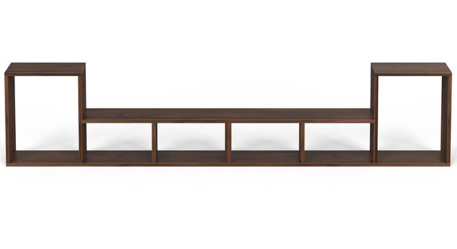 Petel Engineered Wood TV Unit (Brown Maple Finish, 43 Inch Size) by Urban Ladder - - 964665