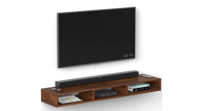 Primax Solo Engineered Wood TV Unit (Brown Maple Finish, 50 Inch Size) by Urban Ladder - - 