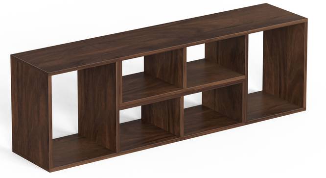 Petel Engineered Wood TV Unit (Brown Maple Finish, 43 Inch Size) by Urban Ladder - - 964673