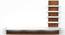 Primax Engineered Wood TV Unit (42 Inch Size, Brown Maple & White Finish) by Urban Ladder - - 