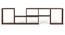 Petel Engineered Wood TV Unit (Brown Maple Finish, 43 Inch Size) by Urban Ladder - - 964692