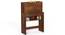 Karmiya Engineered Wood Study Table in brown maple (Brown Maple Finish) by Urban Ladder - - 