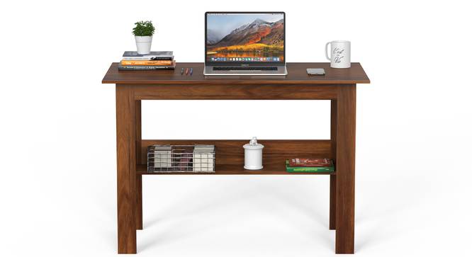 Efflino Engineered Wood Study Table in brown maple (Brown Maple Finish) by Urban Ladder - - 