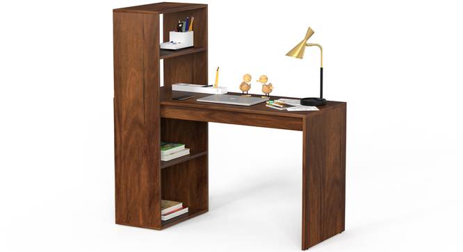 Radisso Engineered Wood Study Table in brown maple (Brown Maple Finish) by Urban Ladder - - 