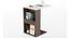 Ender Multipurpose Sofa Side End Table (Wenge & White Finish) by Urban Ladder - - 