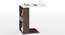 Ender Multipurpose Sofa Side End Table (Wenge & White Finish) by Urban Ladder - - 