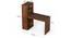 Radisso Engineered Wood Study Table in brown maple (Brown Maple Finish) by Urban Ladder - Dimension - 964763