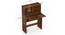 Karmiya Engineered Wood Study Table in brown maple (Brown Maple Finish) by Urban Ladder - Dimension - 964765
