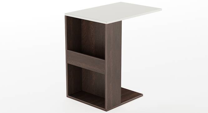 Ender Multipurpose Sofa Side End Table (Wenge & White Finish) by Urban Ladder - - 