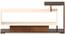 Declove Engineered Wood Coffee Table (Brown Maple & Beige Finish) by Urban Ladder - - 