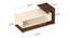 Declove Engineered Wood Coffee Table (Brown Maple & Beige Finish) by Urban Ladder - Dimension - 964808