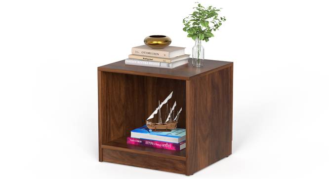 Oliver Engineered Wood Bed Side Table in brown maple (Brown Maple Finish) by Urban Ladder - - 