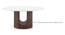 Orra Coffee Table with Marble Mango Walnut finish (Mango Walnut Finish) by Urban Ladder - - 