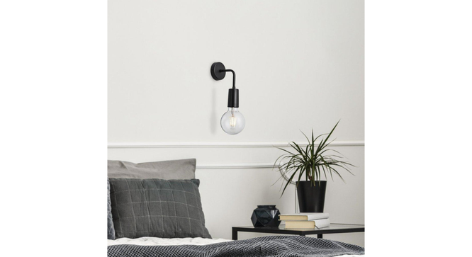Orren Eilis Aero Wall Light (Black) by Urban Ladder - - 