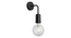 Orren Eilis Aero Wall Light (Black) by Urban Ladder - - 