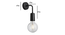 Orren Eilis Aero Wall Light (Black) by Urban Ladder - - 